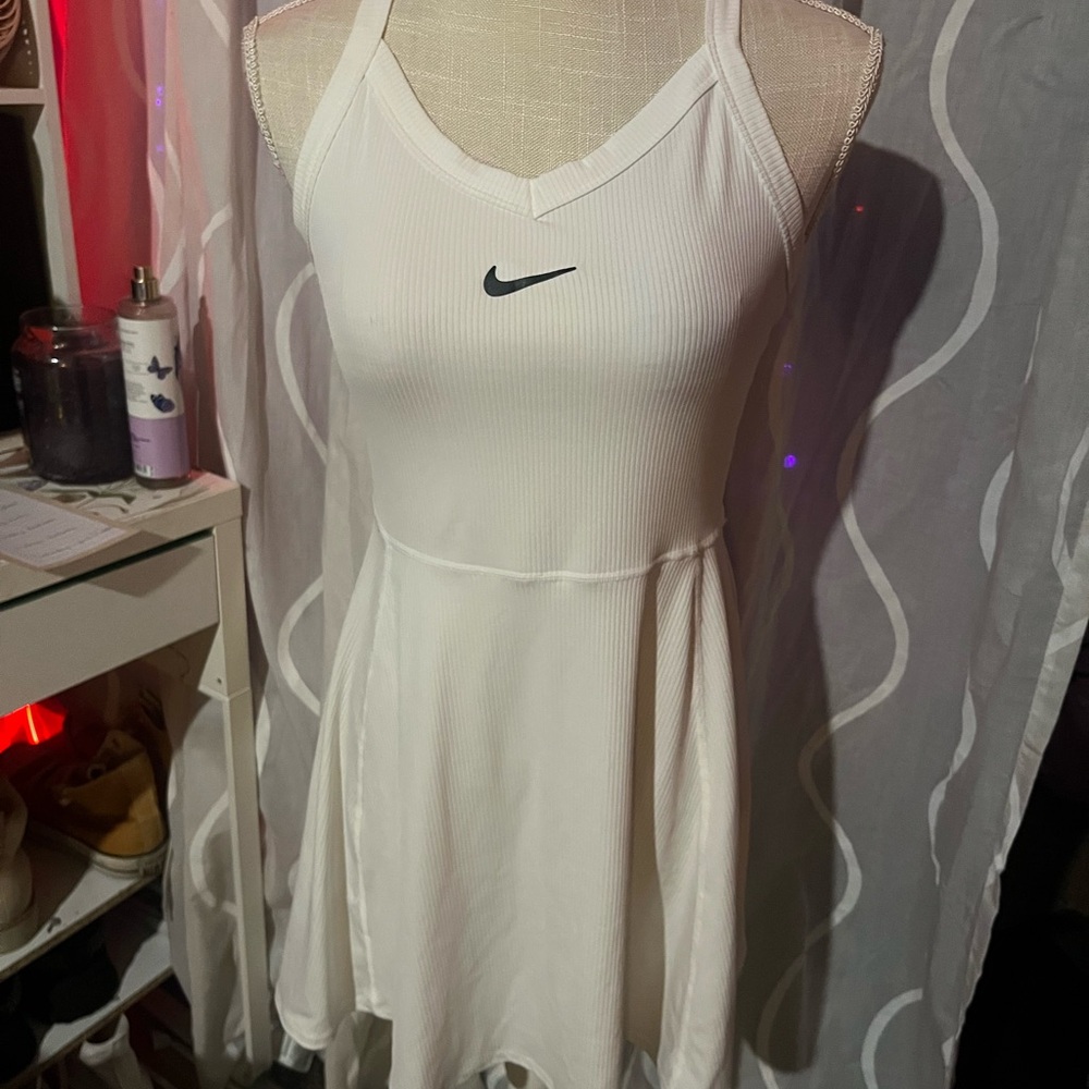 Nike White Halter Dress